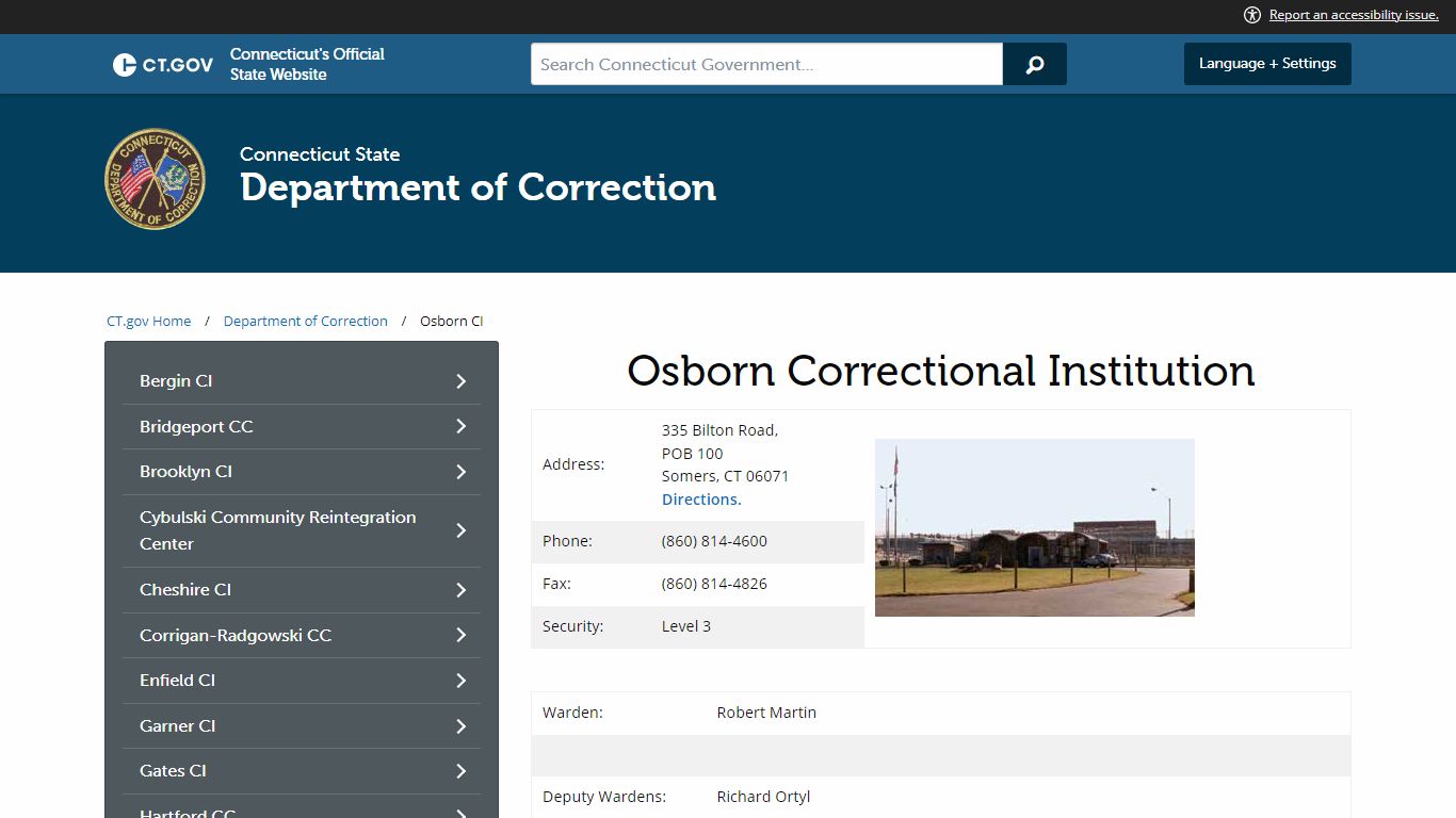 Osborn CI - CT.gov